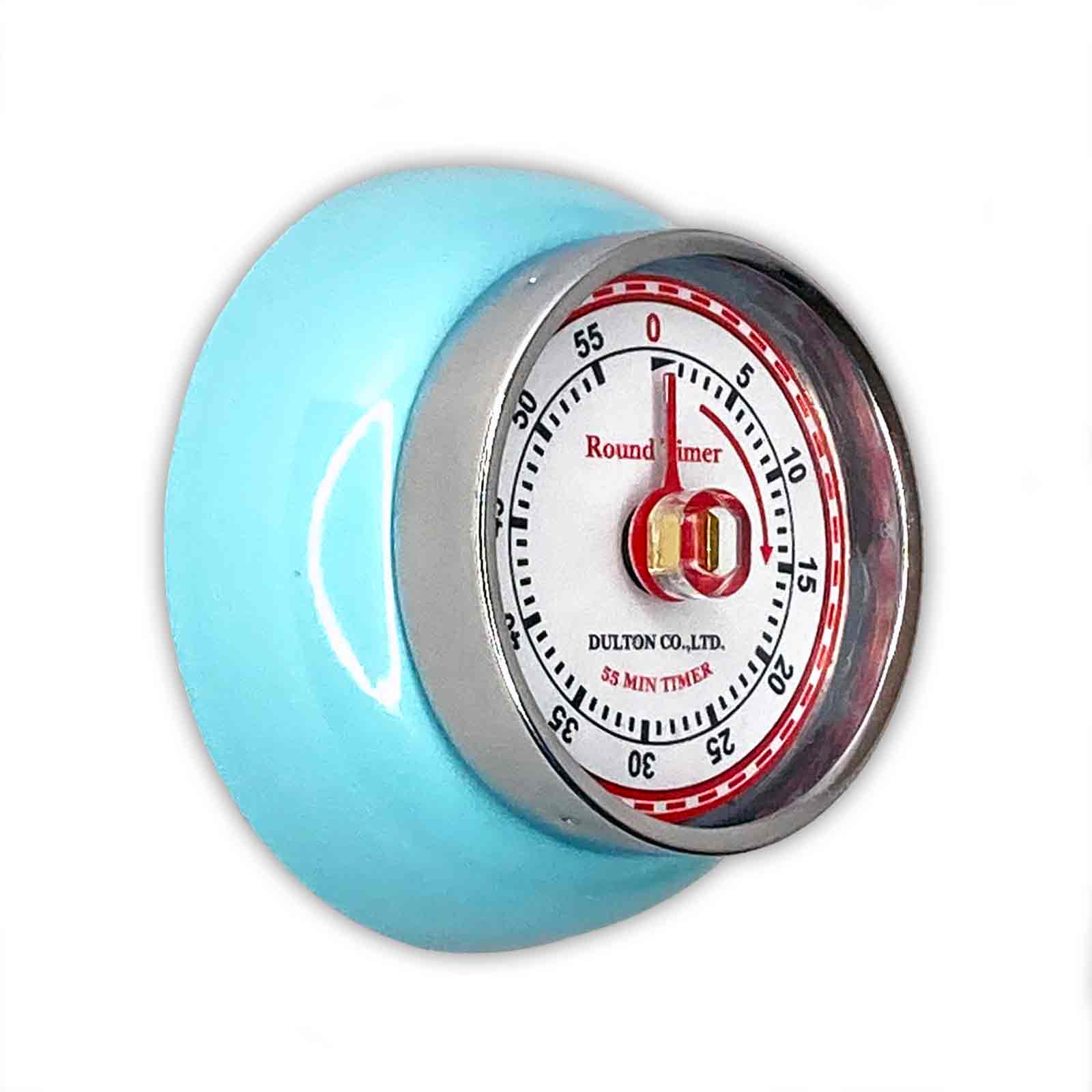 Sax Blue Dulton Magnetic Metal Mechanical Kitchen Timer