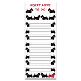 Scott Lots To Do Scottie Dog Magnetic Shopping List Jotter Notepad