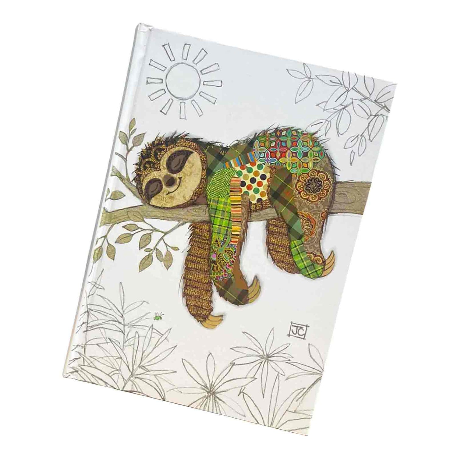 Simon Sloth Art Kooks A5 Hardcover Notebook