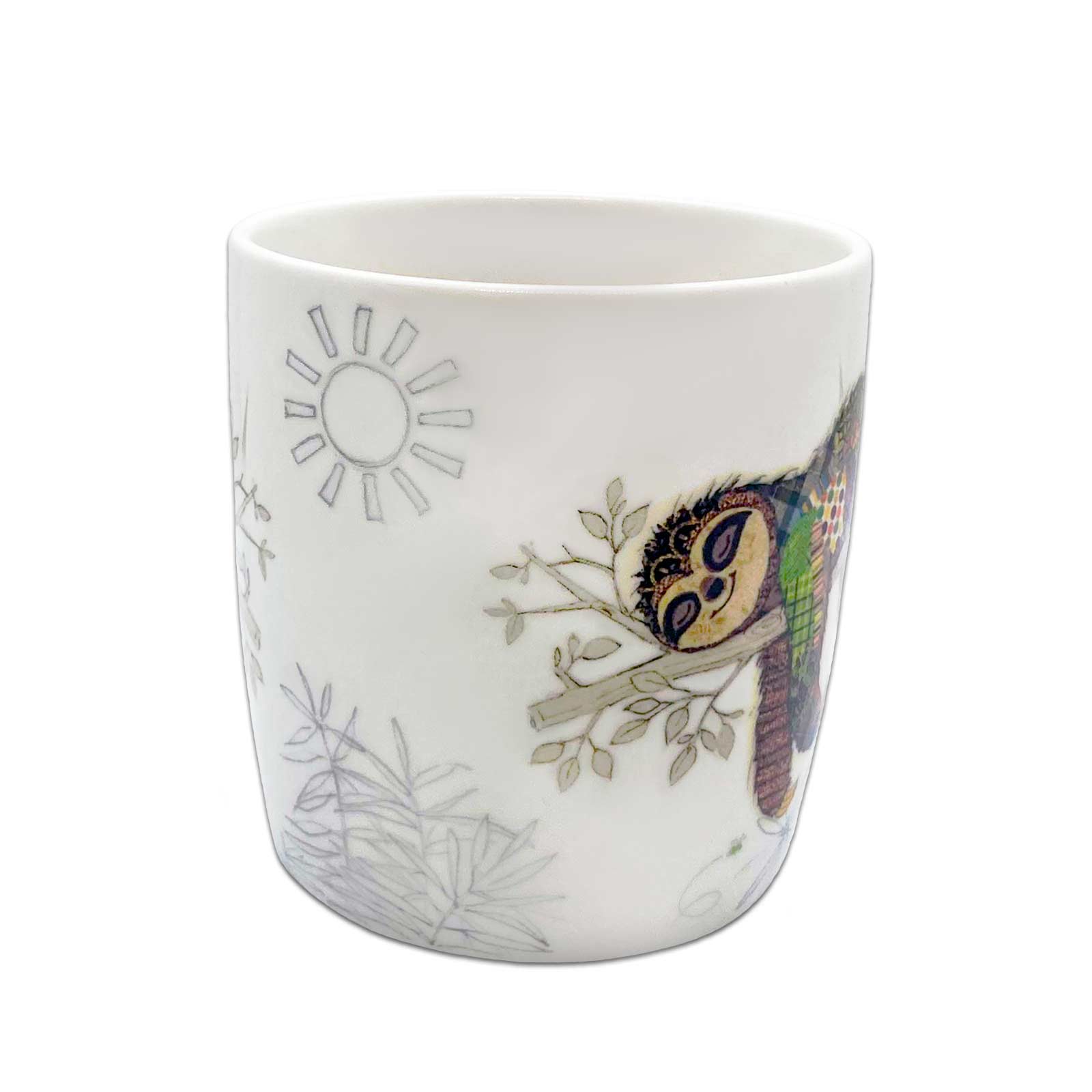 Simon Sloth Bug Art Kooks Ceramic Coffee Mug