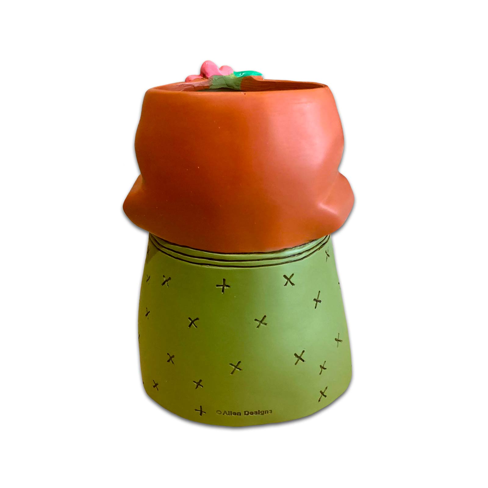 Allen Designs Resin Planters - Teacher Planter back facing