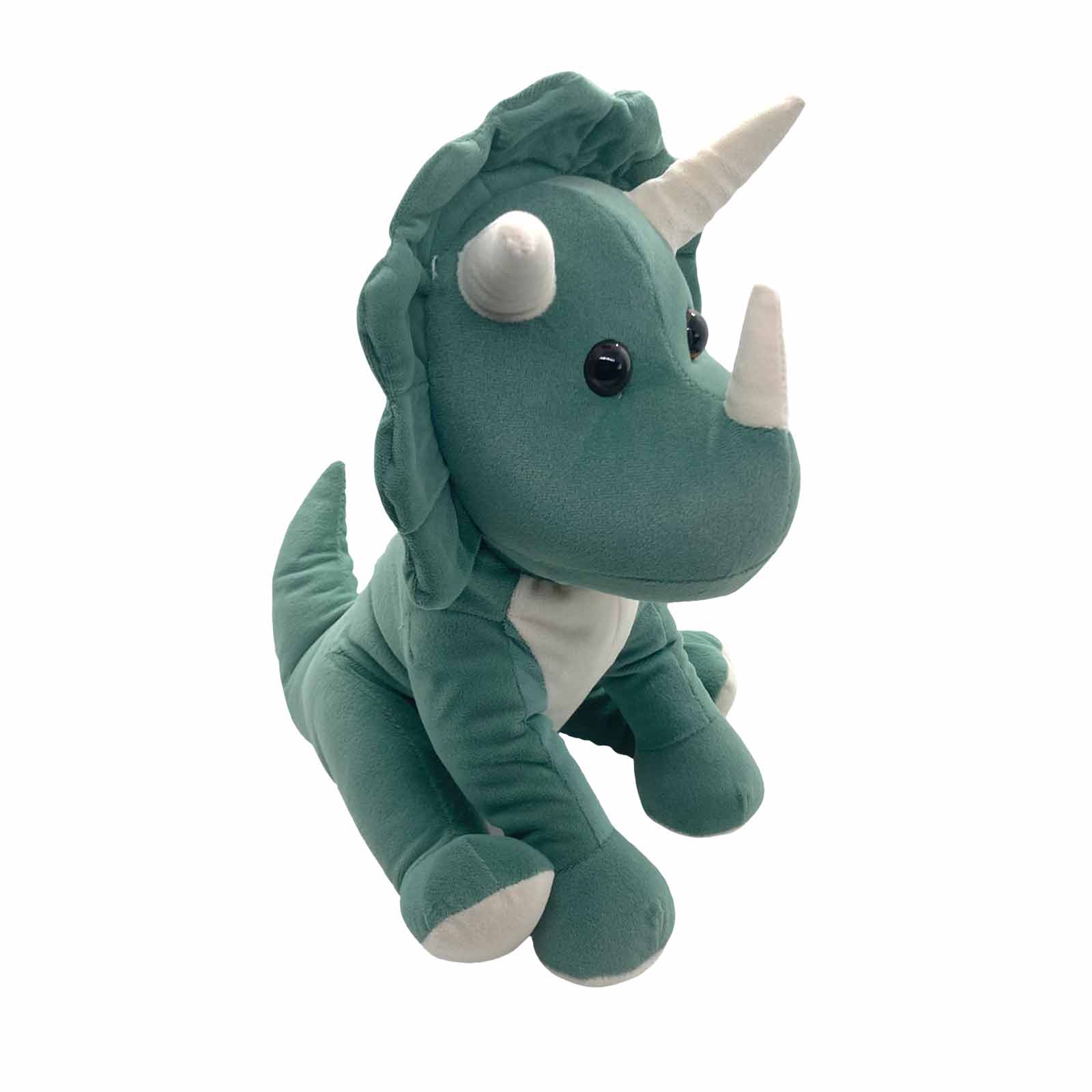Vicki The Triceratops Dinosaur Fabric Doorstop