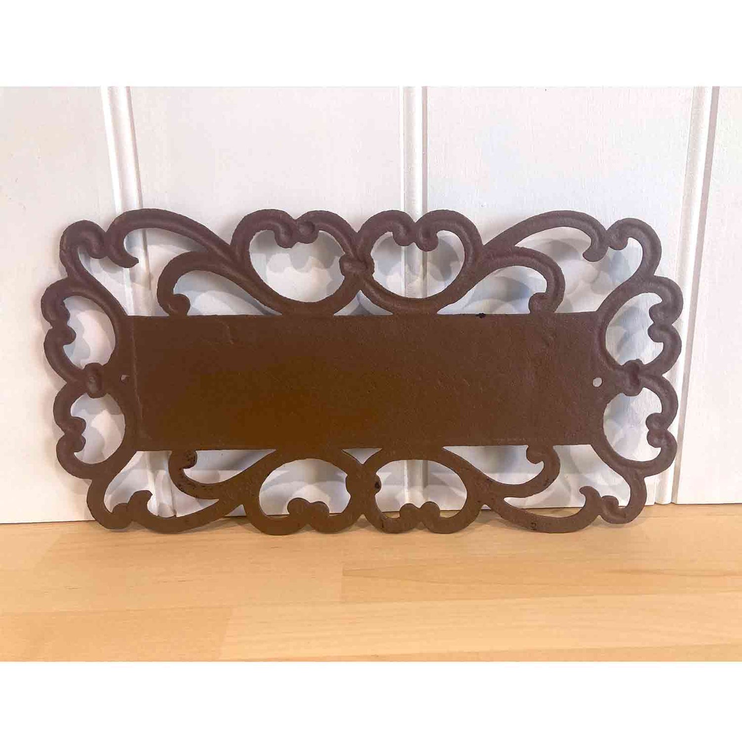 Vintage Style "Welcome" Cast Iron Sign