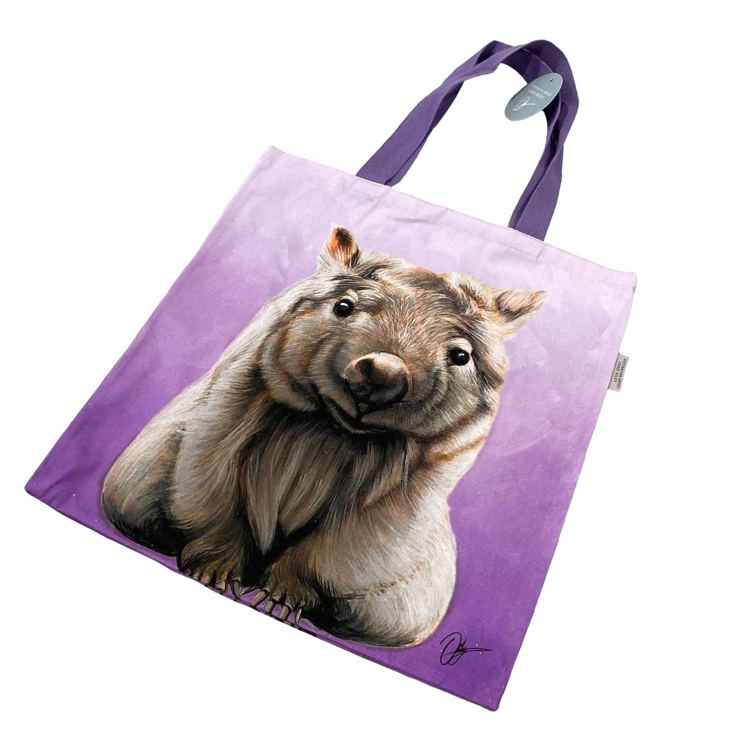 Wombat Cotton Tote Bag - Chris Riley Design