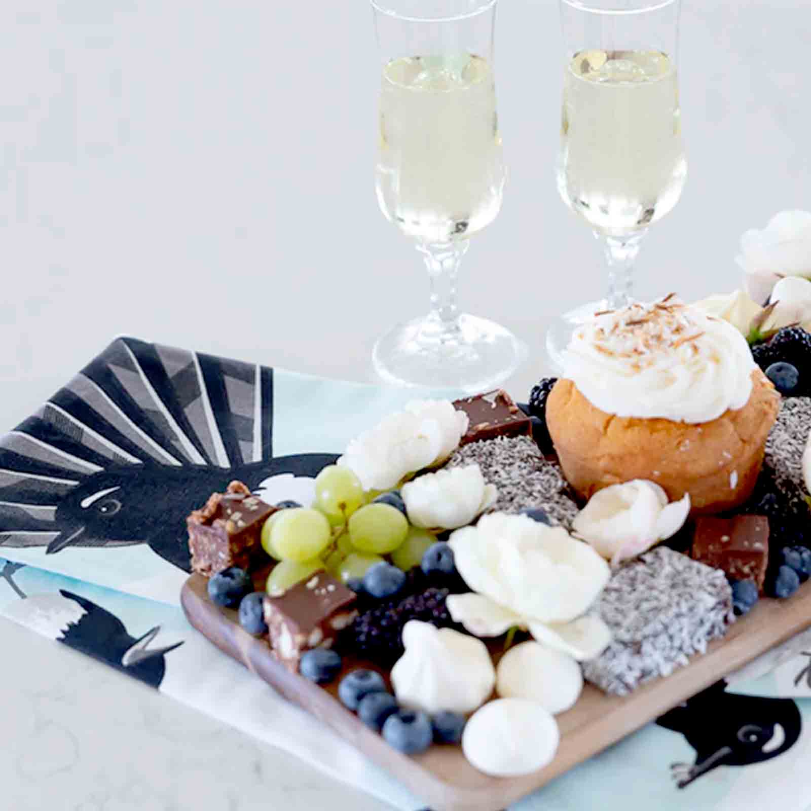 Willie Wagtail 100% Cotton Tea Towel Willy Wagtail