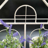 2 Tier Hanging Bucket Metal Wall Planter