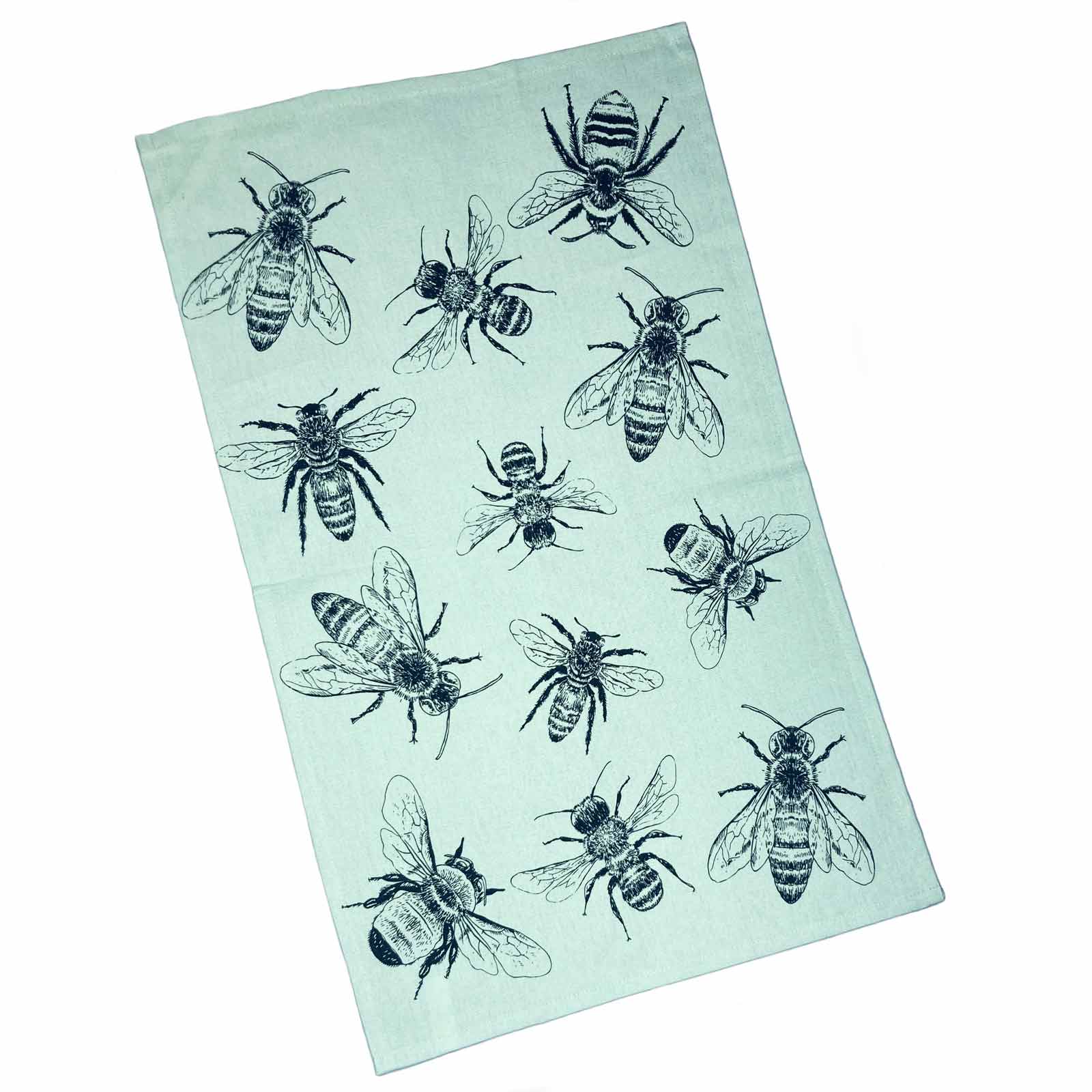 BEES 100% Cotton Tea Towel