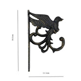 Iron Pheonix Plant Hanger Bird Wall Bracket
