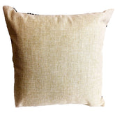 Black Geometric Cushion - 45cm.