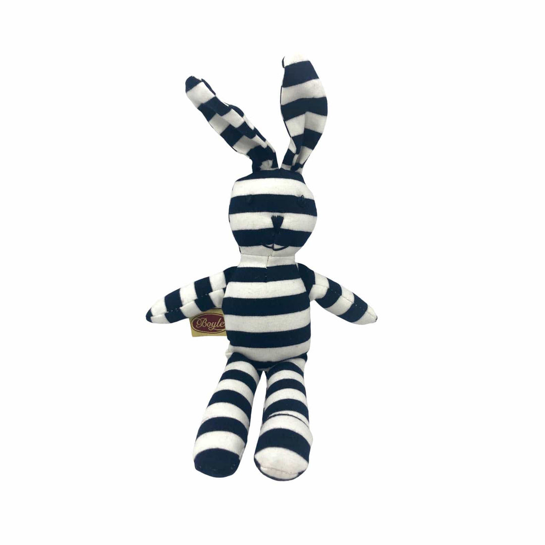 23cm Blue Striped Rabbit Plush Toy