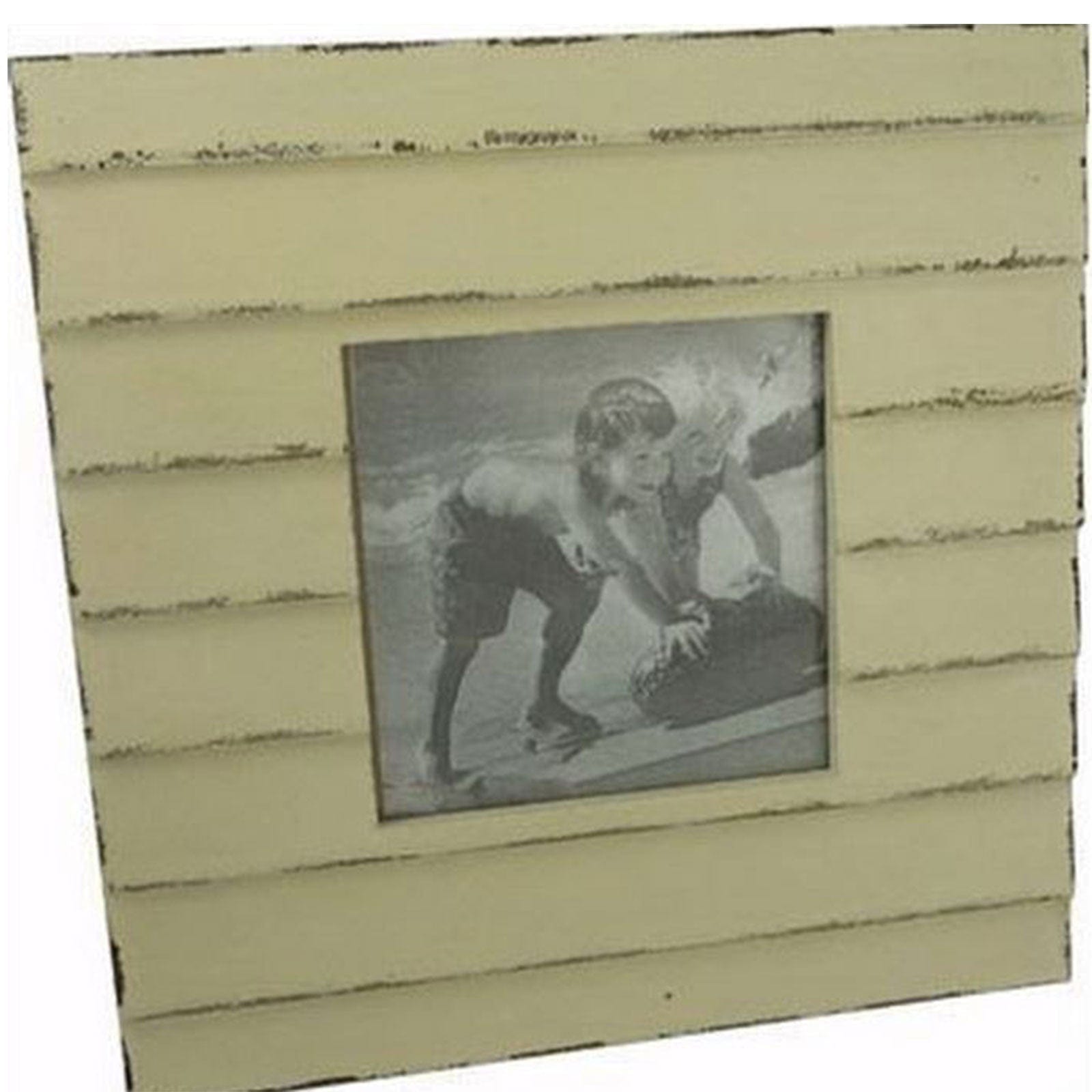 Boardwalk Style Rustic Wooden Photo Frame.