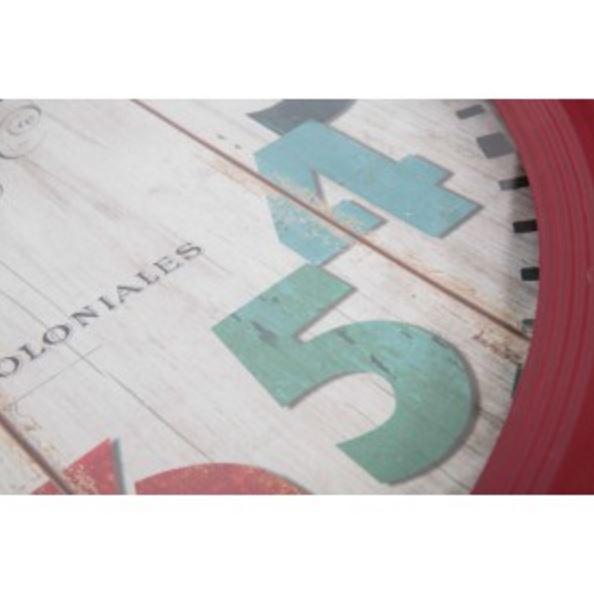 62cm Cafe Metal Wall Clock - 3 Styles.