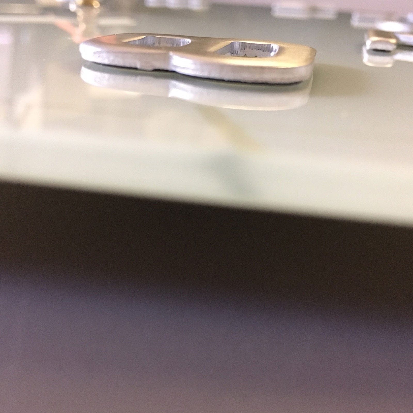 Nextime Square Classy Wall Clock - White.