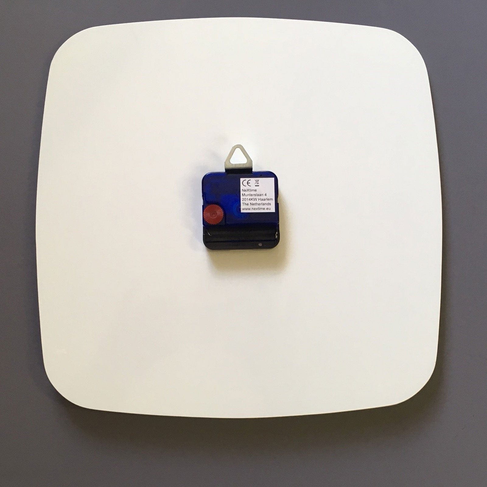 Nextime Square Classy Wall Clock - White.