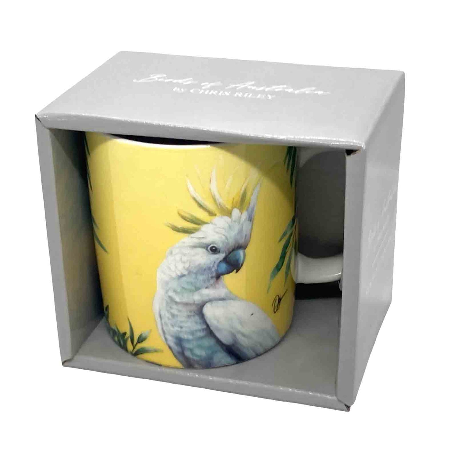 Sulpher Crested Cockatoo Birds of Australia Bone China Mug