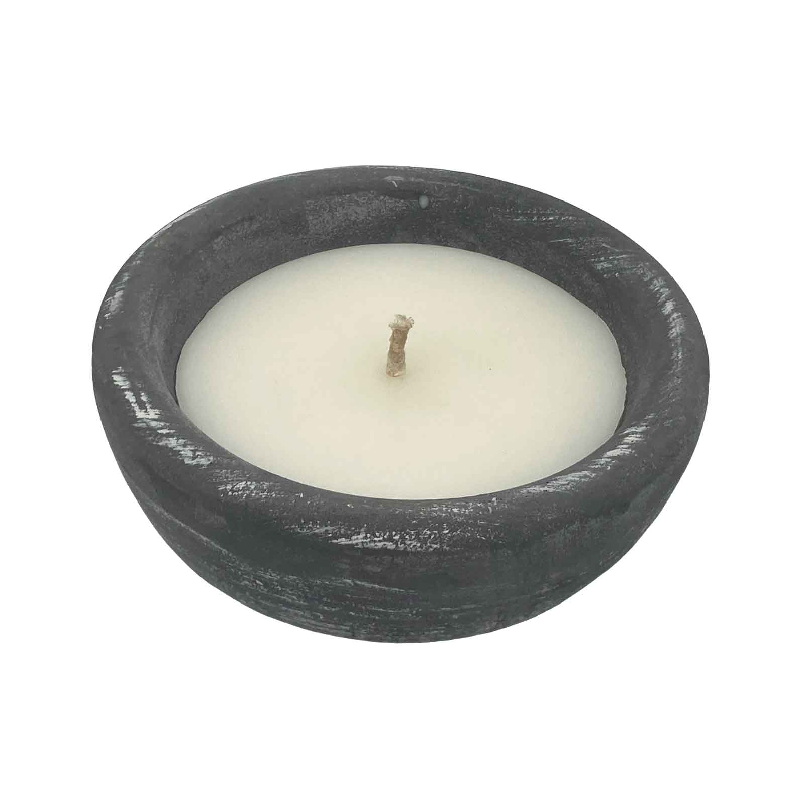 Rustic Cement Wax Candle Pot