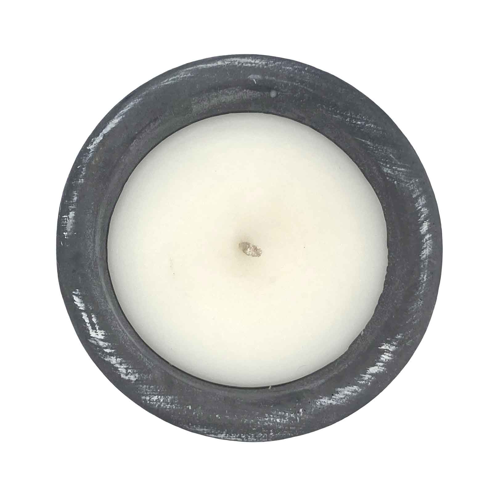 Rustic Cement Wax Candle Pot