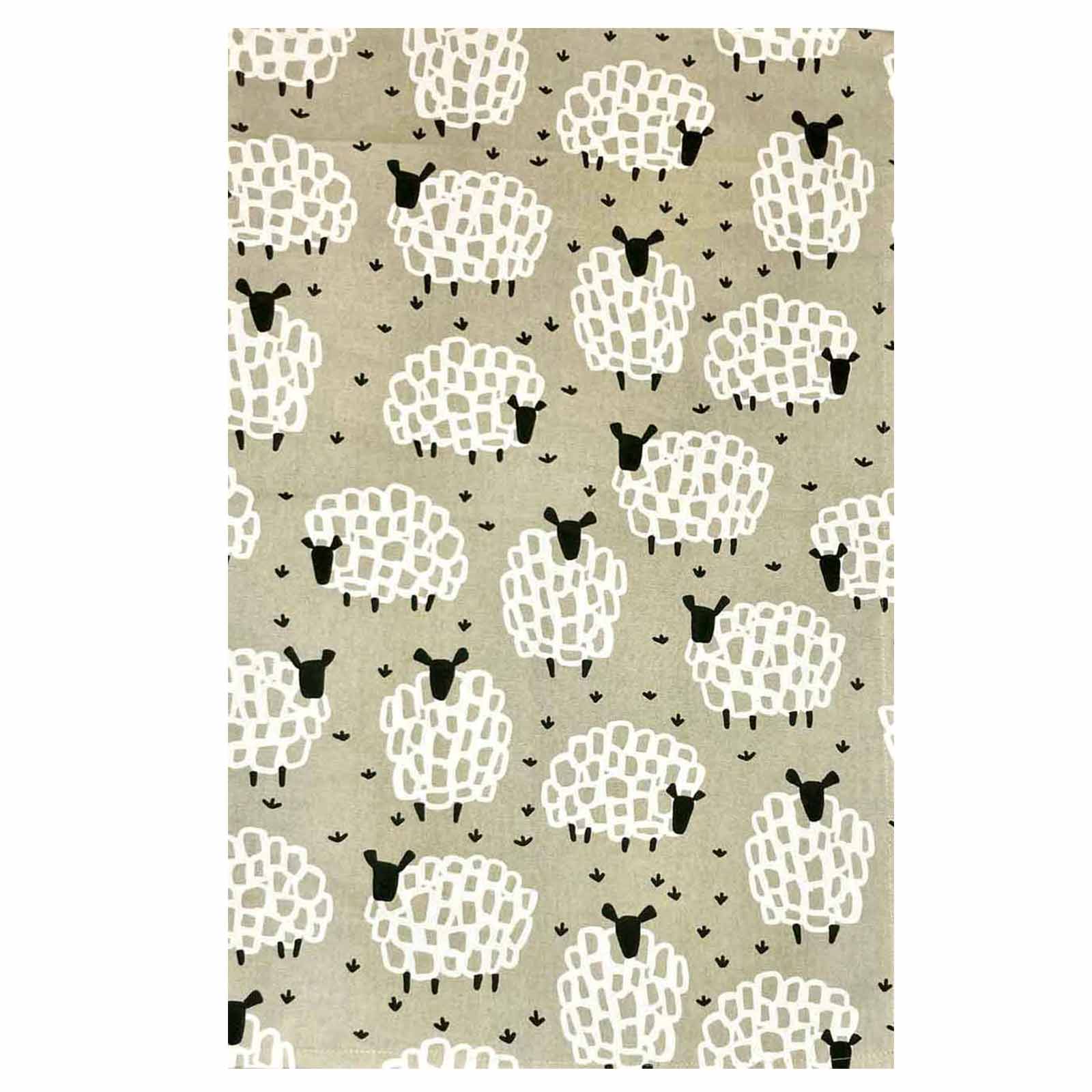 GREY SHEEP 100% Cotton Tea Towel