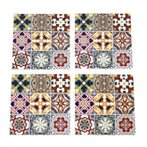 Moroccan Tile Coasters - Design 4 - Set of 4