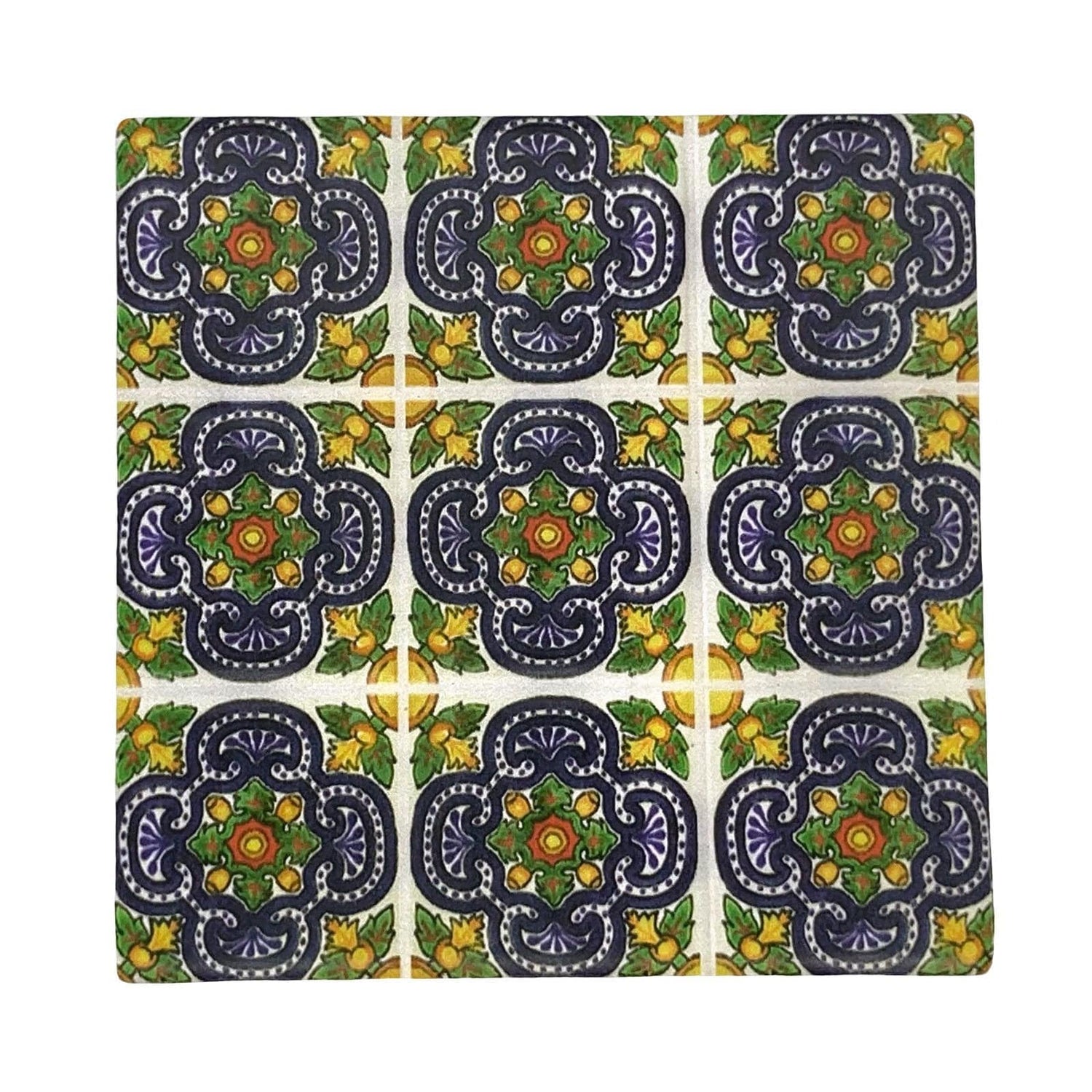 Moroccan Tile Coasters - Design 6 - Set of 4