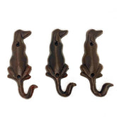 Dog Wall Hook - Three Hooks