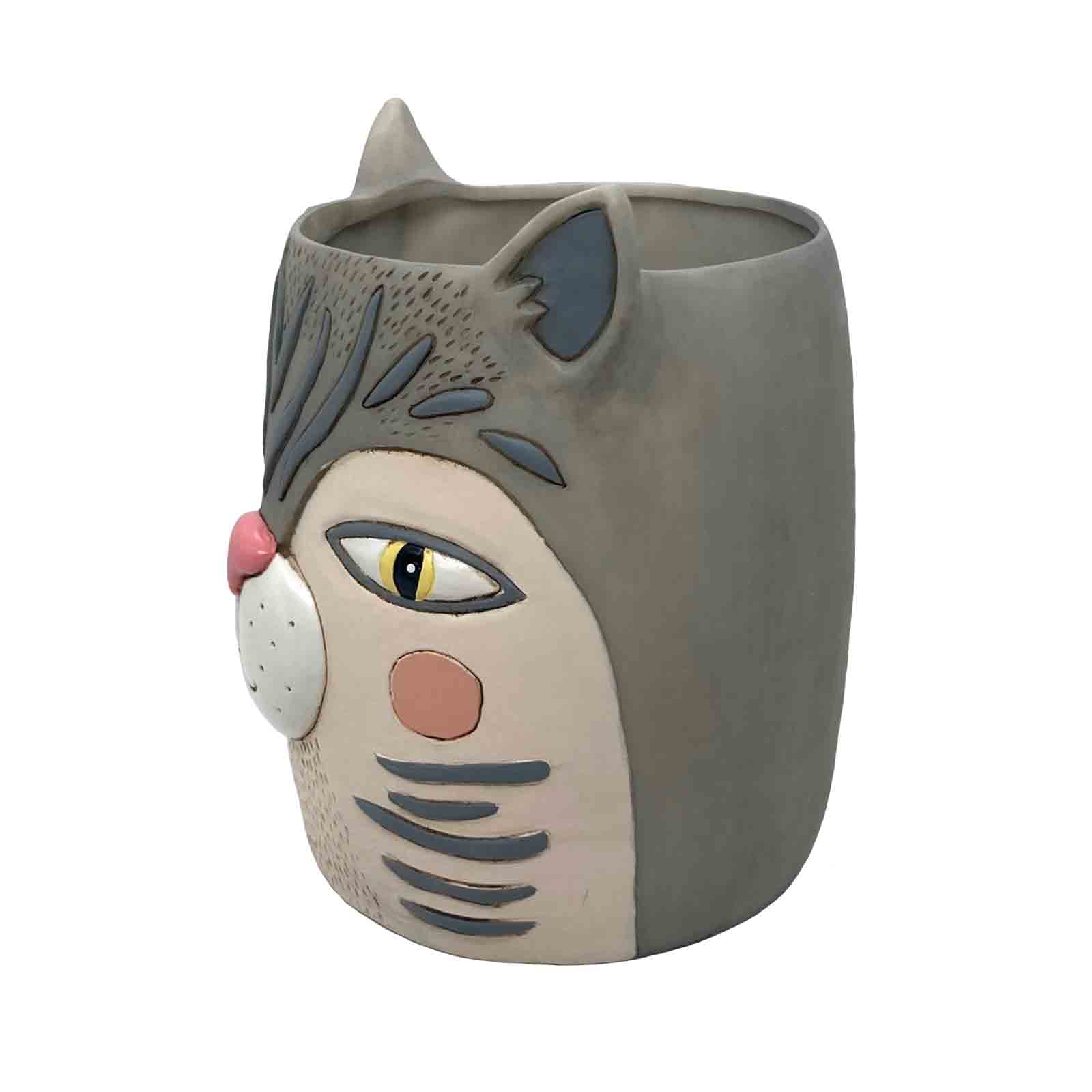 FAT CAT Pot Planter by Allen Designs