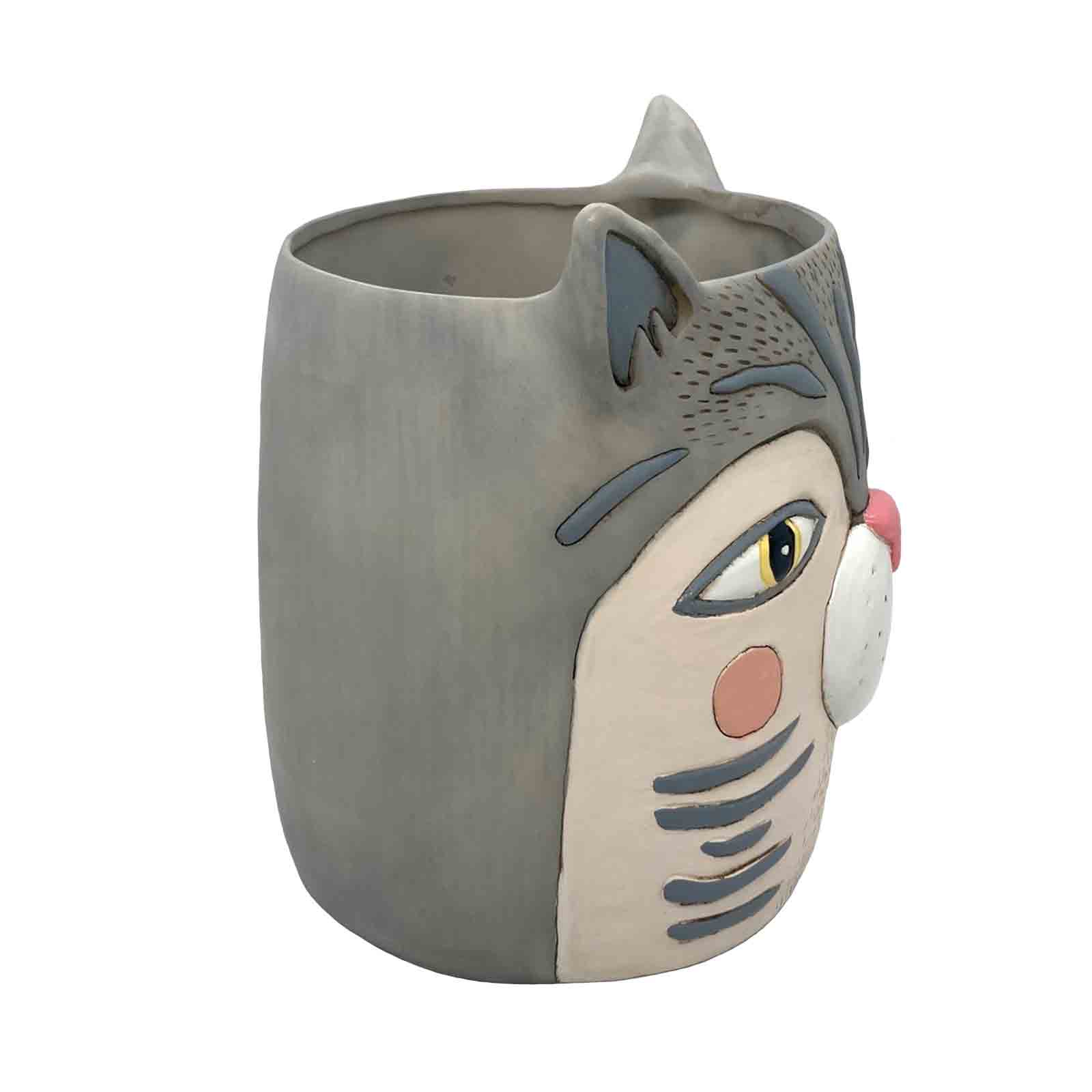 FAT CAT Pot Planter by Allen Designs