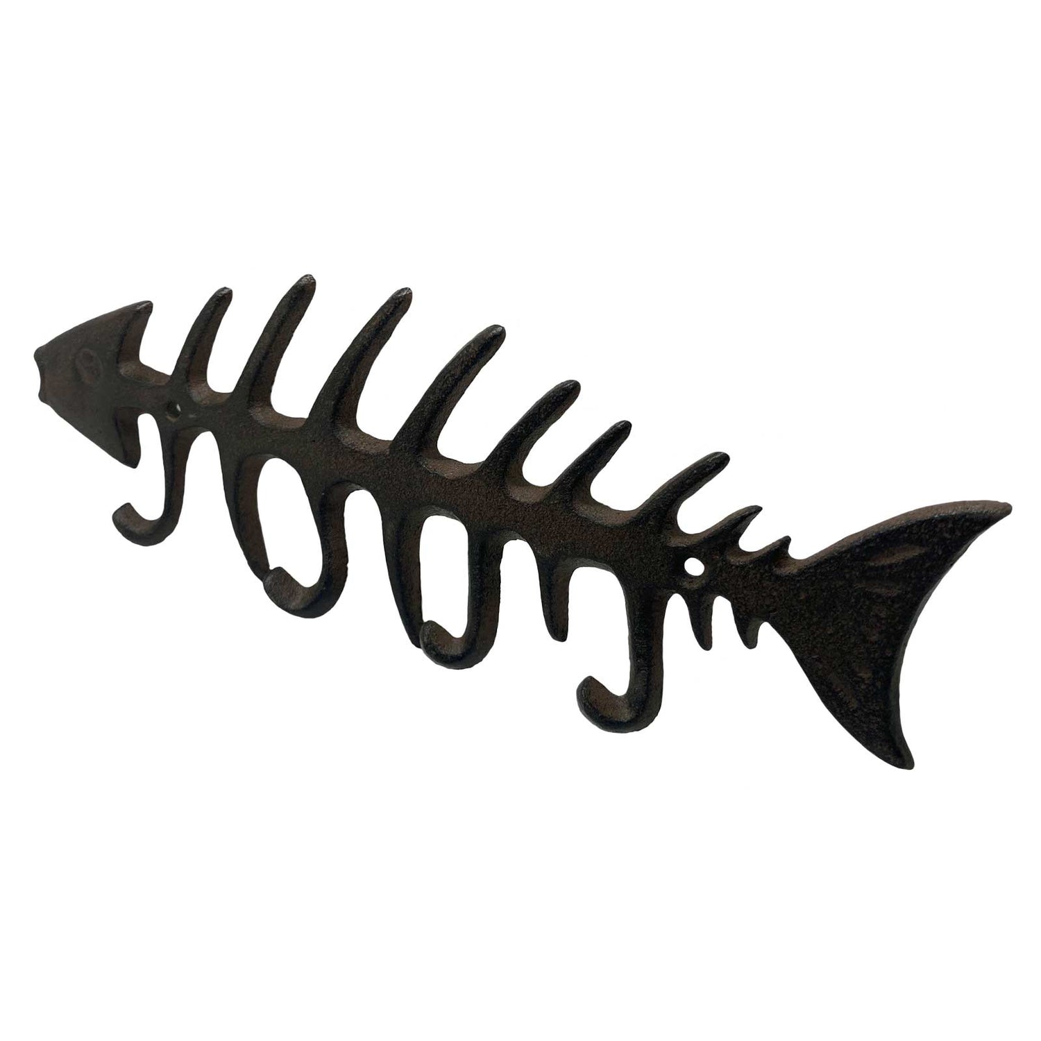 Fishbone Metal Wall Hook Large