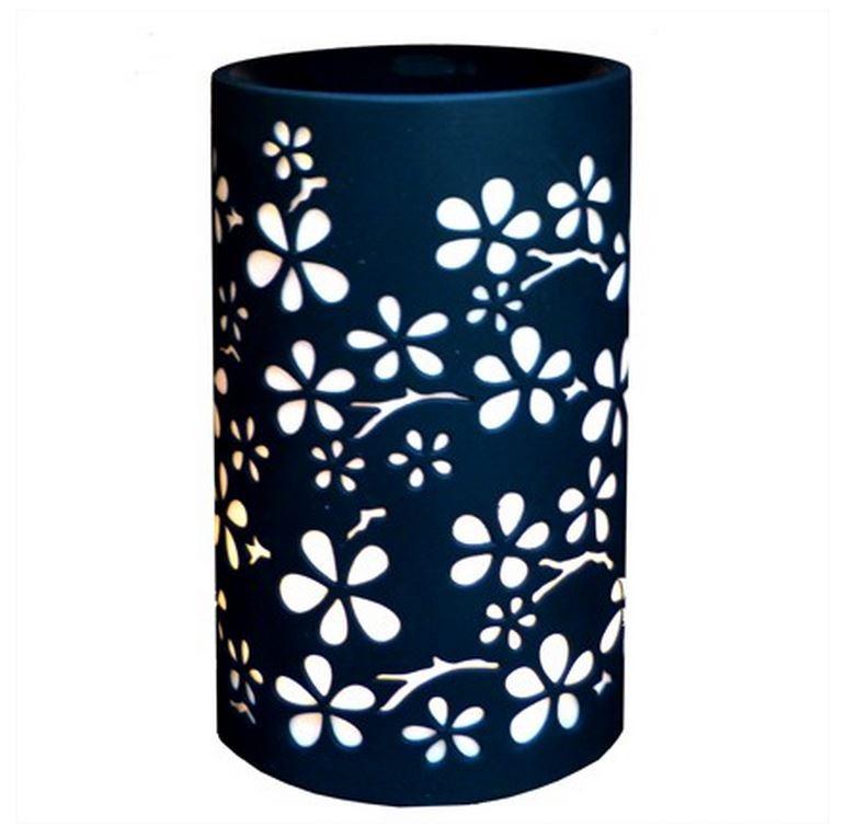 Five Petal Flower Porcelain Essential Oil Burner.