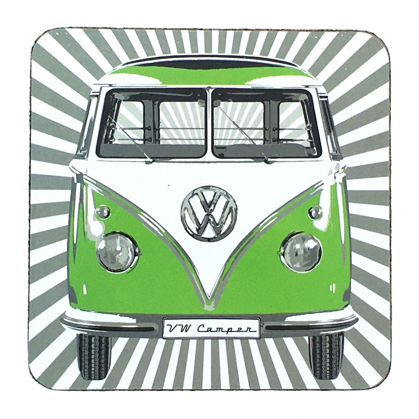 VW T1 Bus Coasters - Stripes - Set of 4.