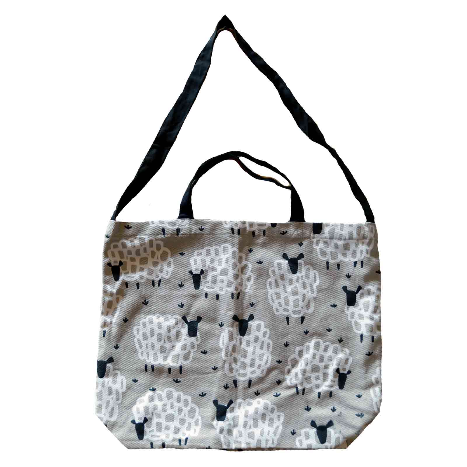 Grey Sheep 100% Cotton Tote Bag - Hello Homewares