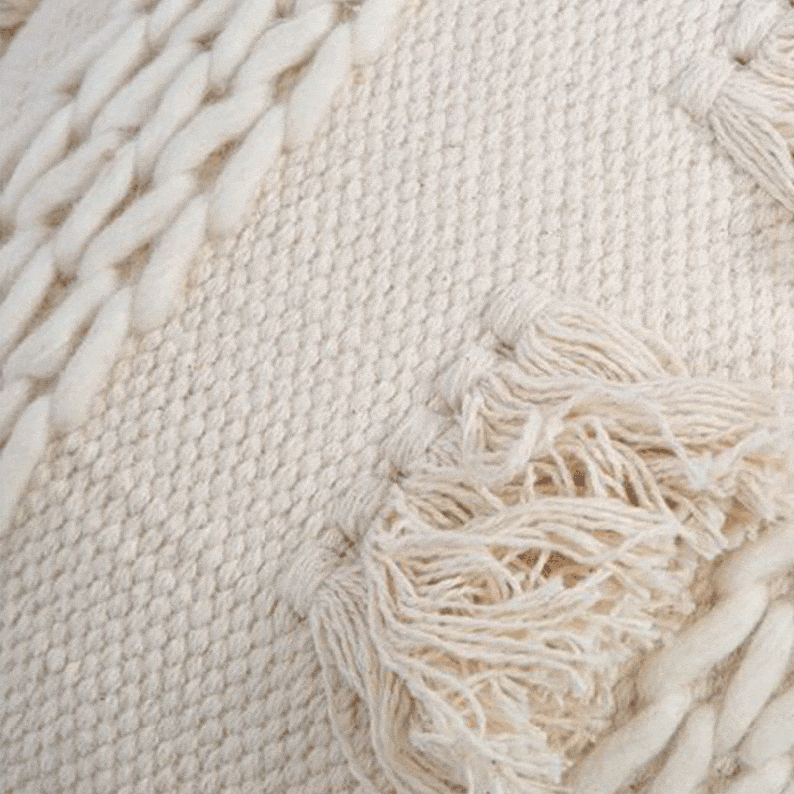 Hayman Hand Woven Cotton Cushion.