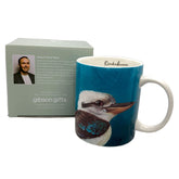 Chris Riley Kookaburra Bone China Mug.