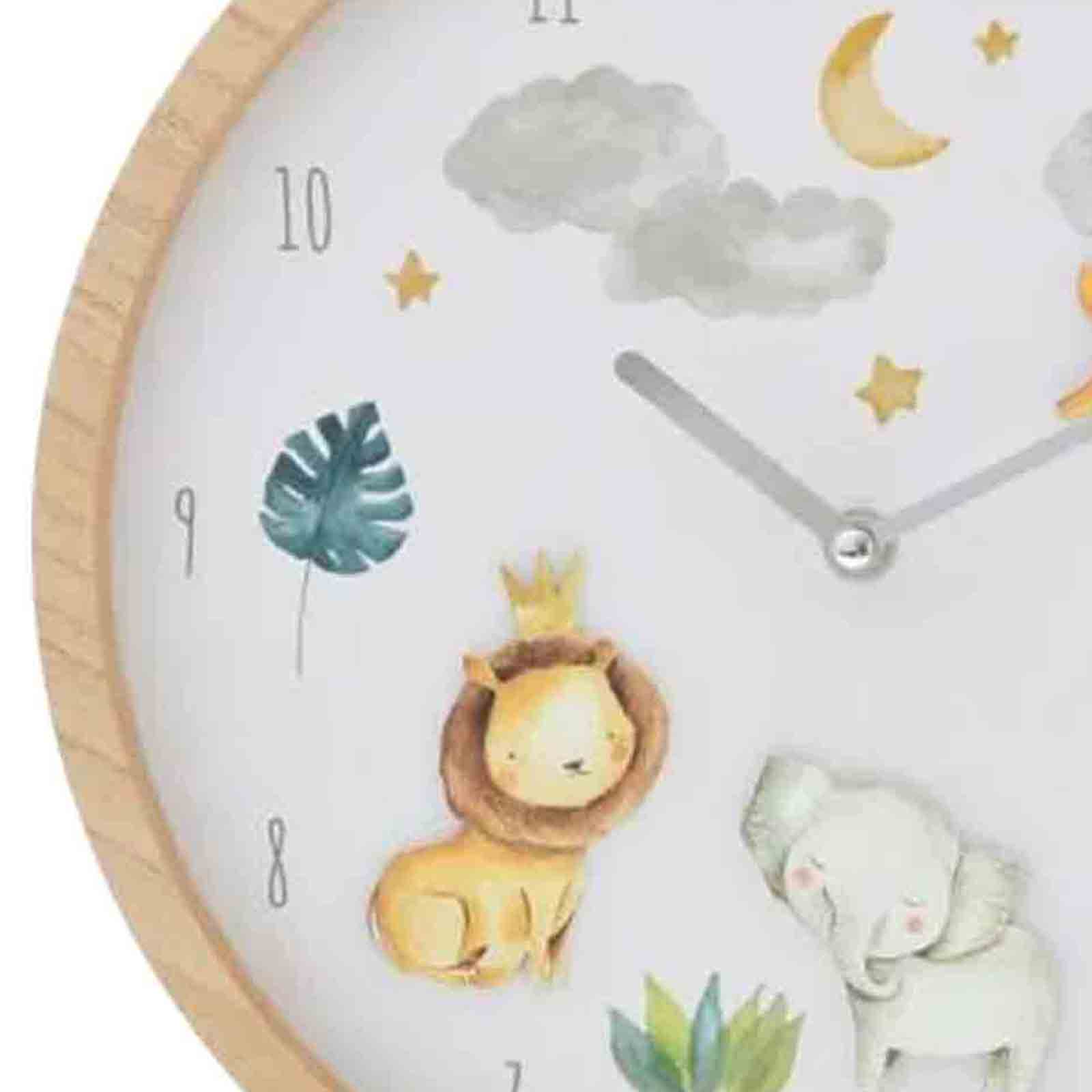 Little Moments 30cm Wooden Wall Clock