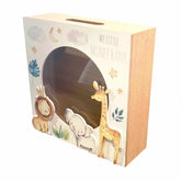 Little Moments Wooden Money Box Bank