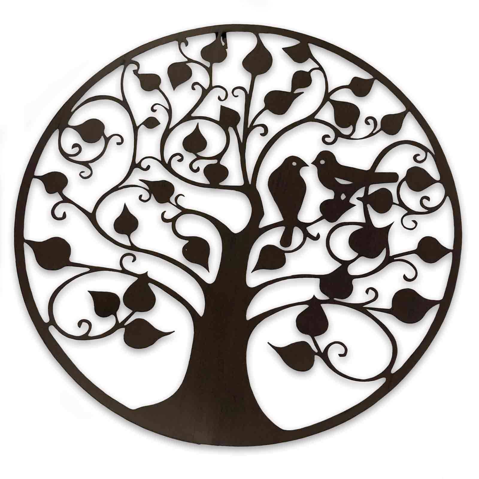 60cm Love Birds Round Wall Decor - Hello Homewares