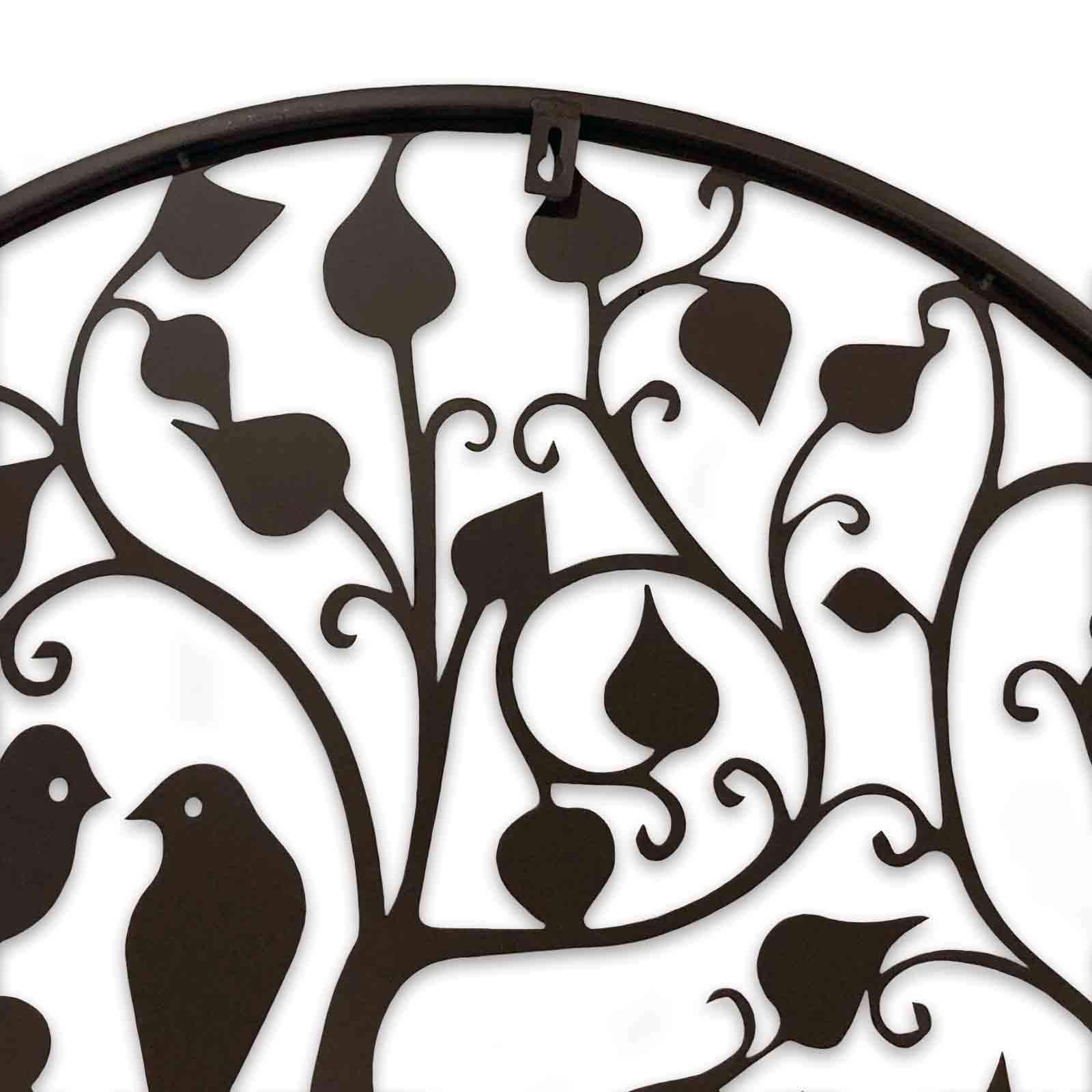 60cm Love Birds Round Wall Decor - Hello Homewares