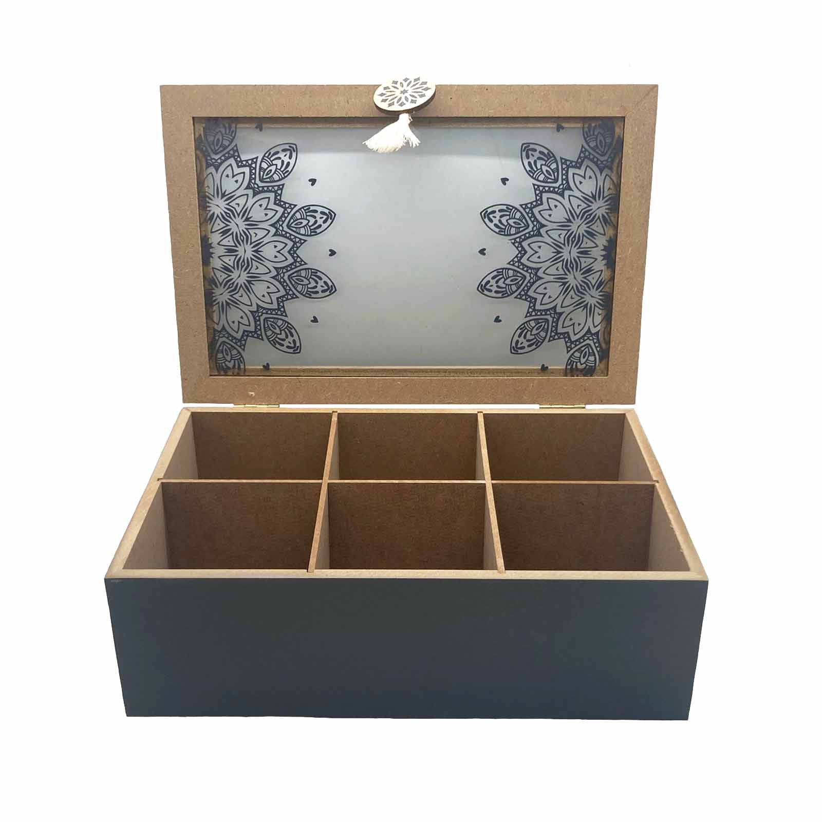 Mandala Home Wooden Tea Box