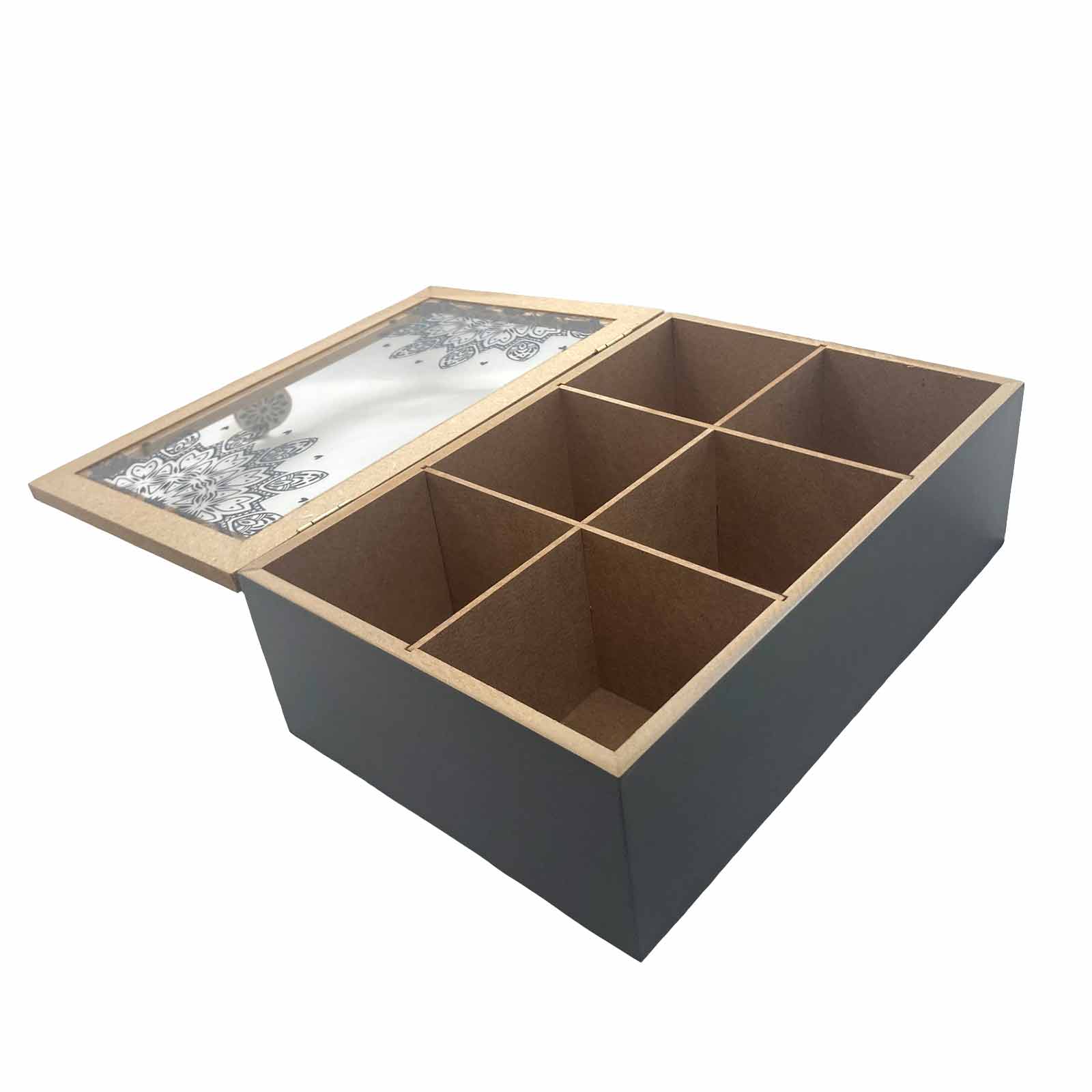 Mandala Home Wooden Tea Box