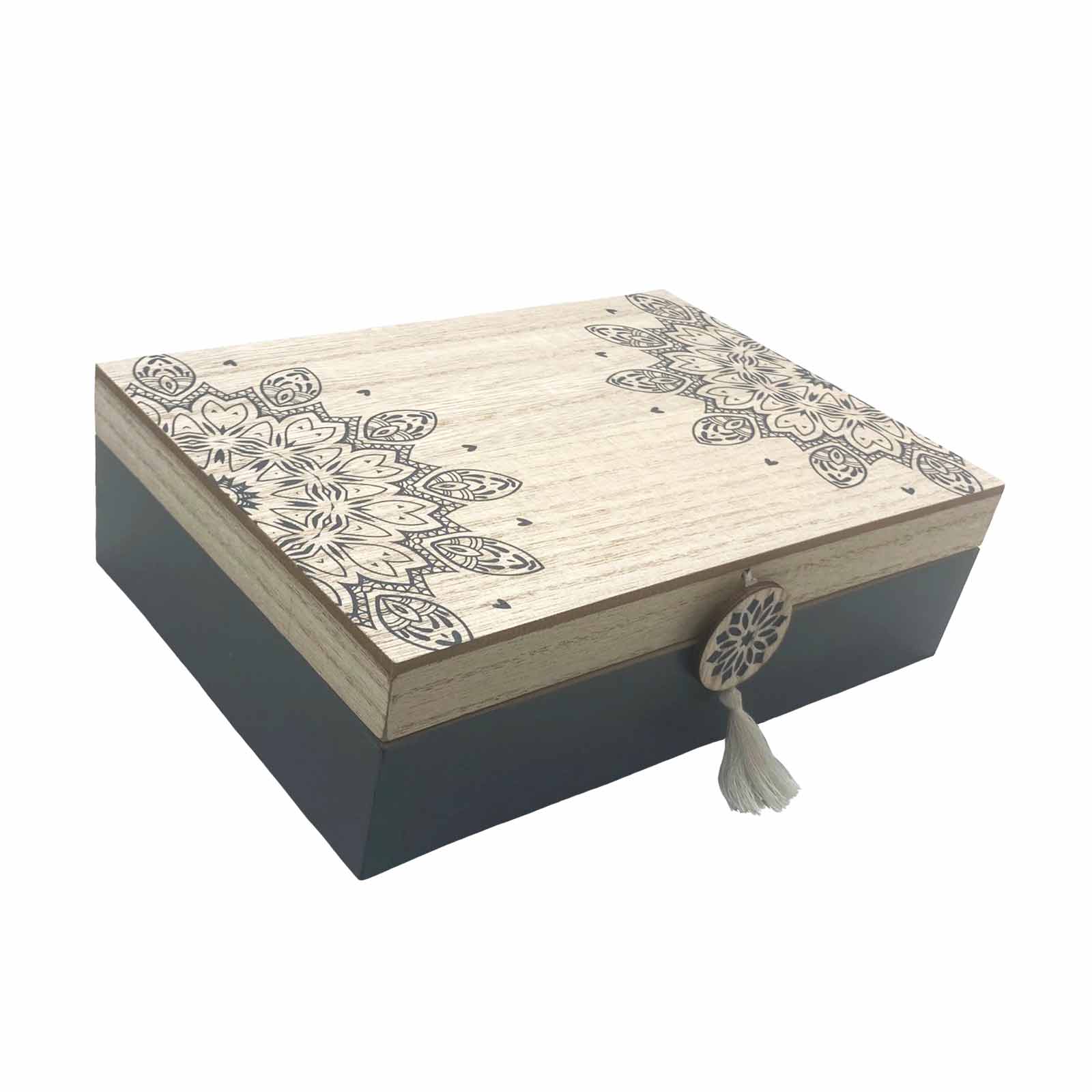Mandala Home MDF Jewellery Trinket Box