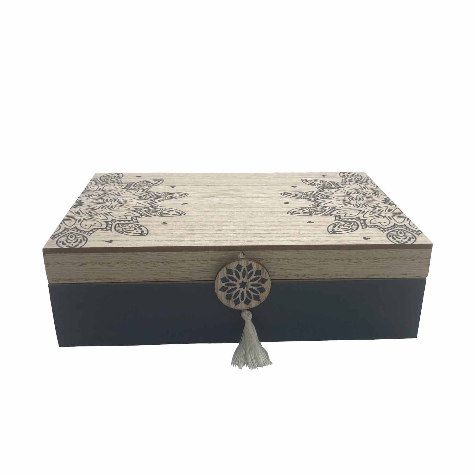 Mandala Home MDF Jewellery Trinket Box