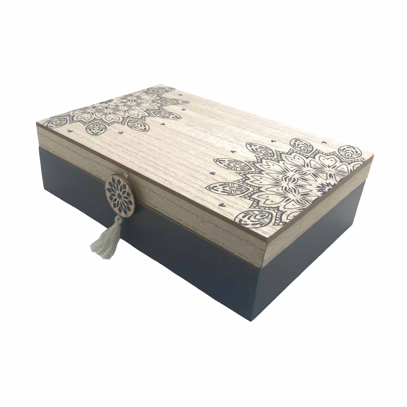 Mandala Home MDF Jewellery Trinket Box