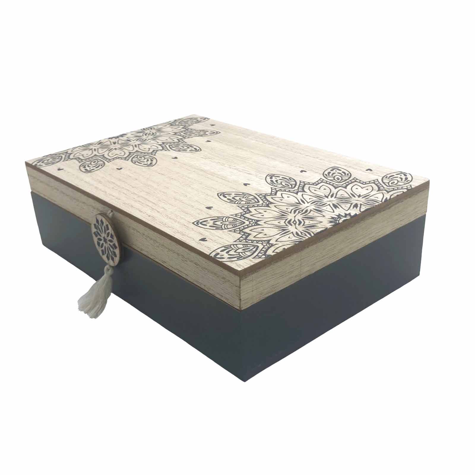 Mandala Home MDF Jewellery Trinket Box