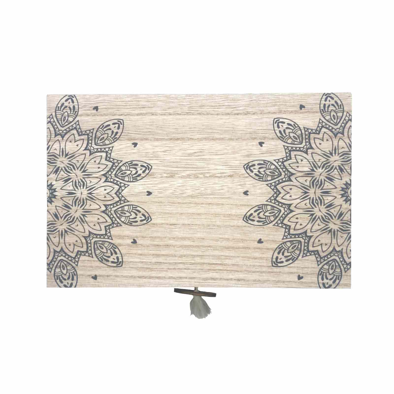 Mandala Home MDF Jewellery Trinket Box