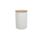 Lacy Porcelain Kitchen Canisters.
