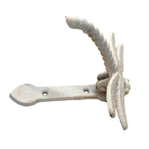 Mr Gecko White Dragonfly Cast Iron Door Knocker