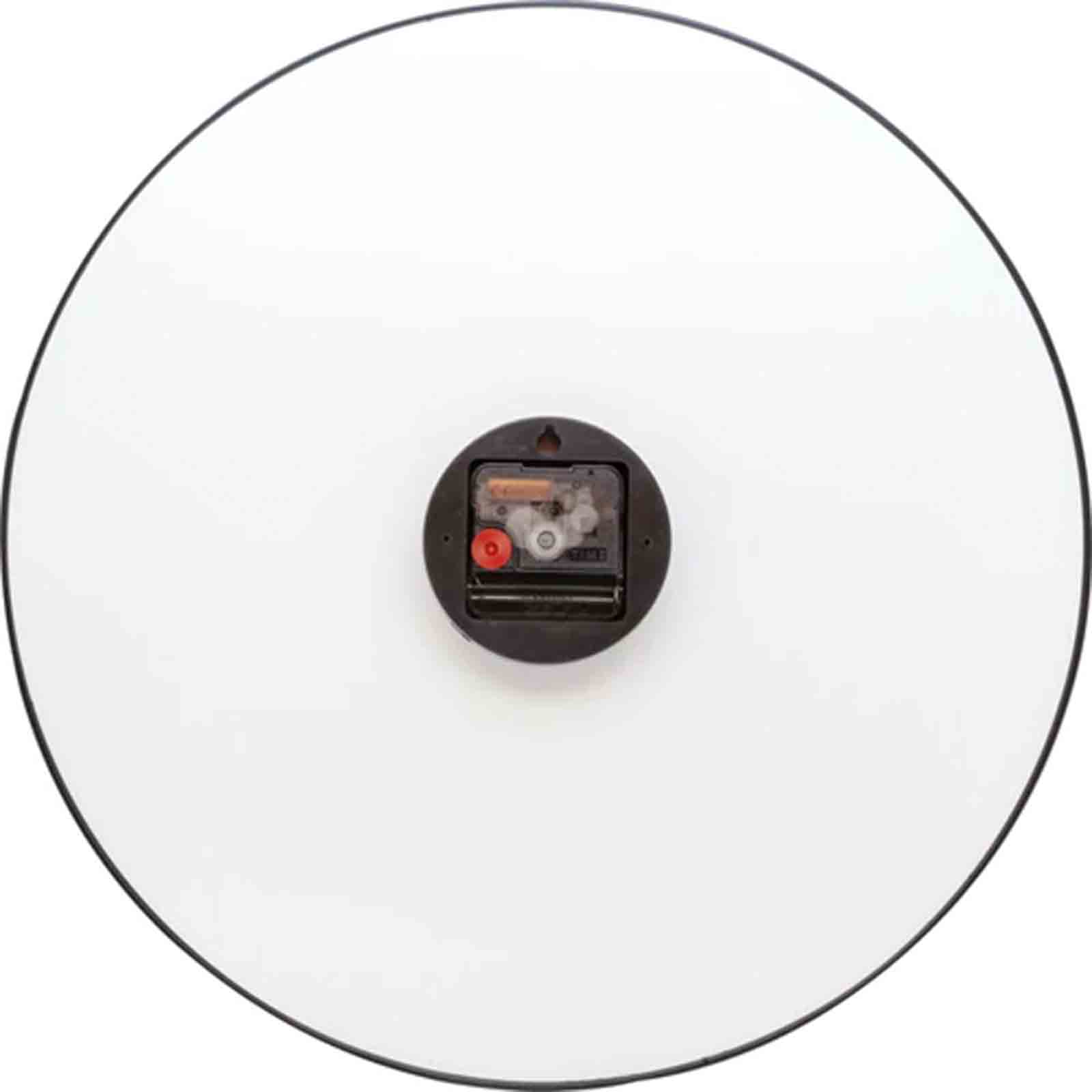 NeXtime Carousel Grey Glass Wall Clock - back of clock