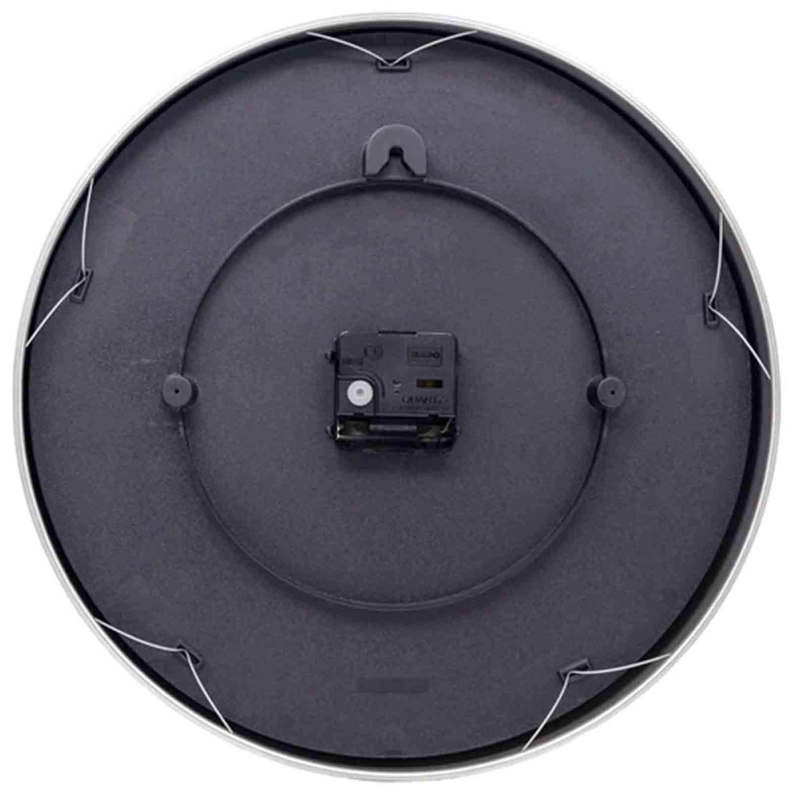 NeXtime Essential Silver Wall Clock