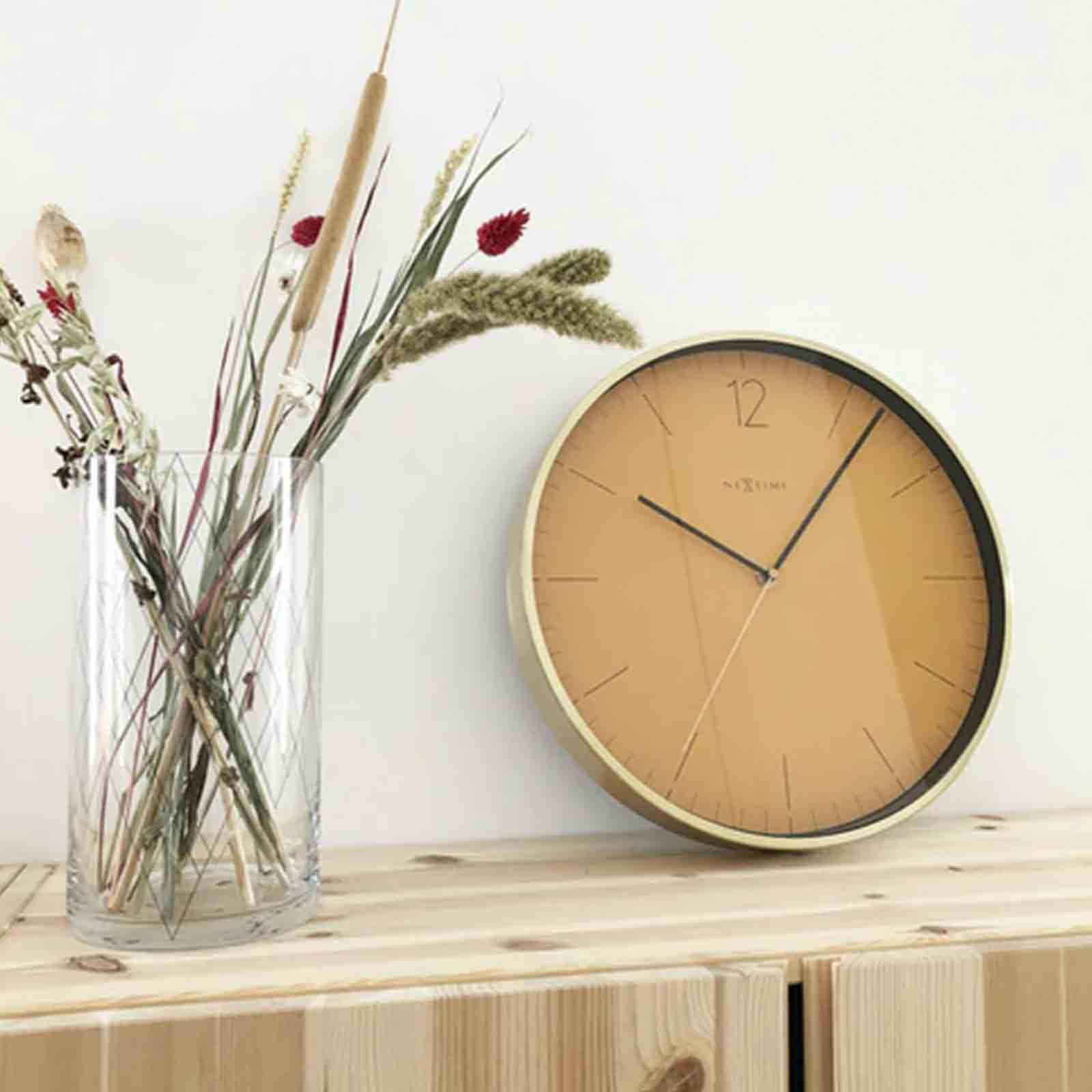 NeXtime Essential Fruity Mandarine Wall Clock