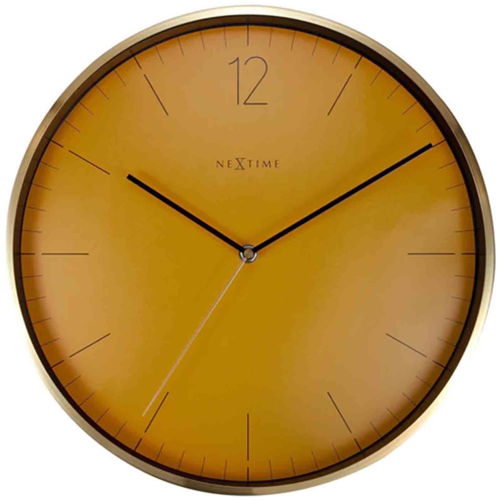 NeXtime Essential Fruity Mandarine Wall Clock